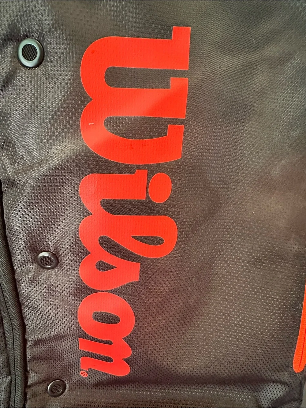 Wilson Tour Tennis Backpack Black Red holds up to two rackets